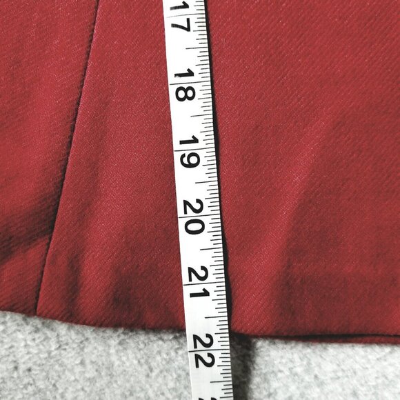 Brooks Brothers 346 Womens 12P Wool Blend A Line Preppy Skirt Academia Office - Picture 7 of 8